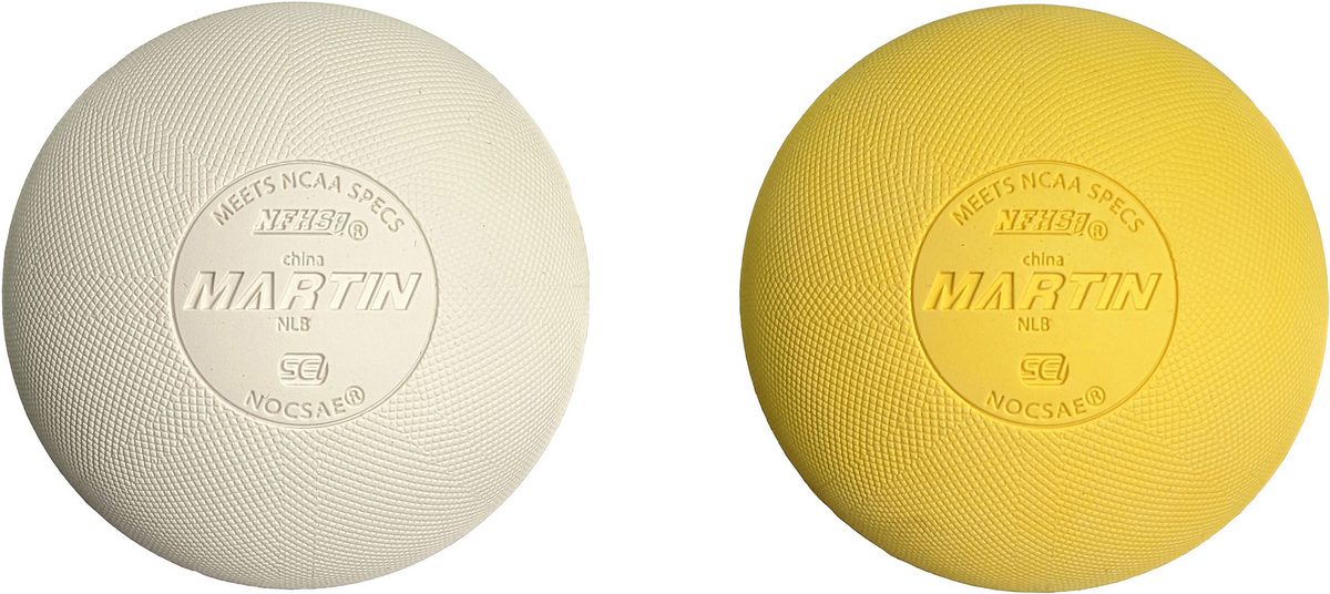 BACHARACH-RASIN™ 4 PACK: TEXTURED OFFICIAL LACROSSE BALLS